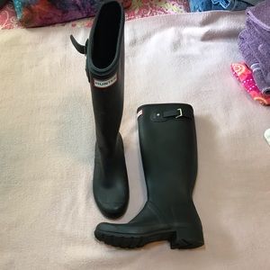 Hunter rain boots